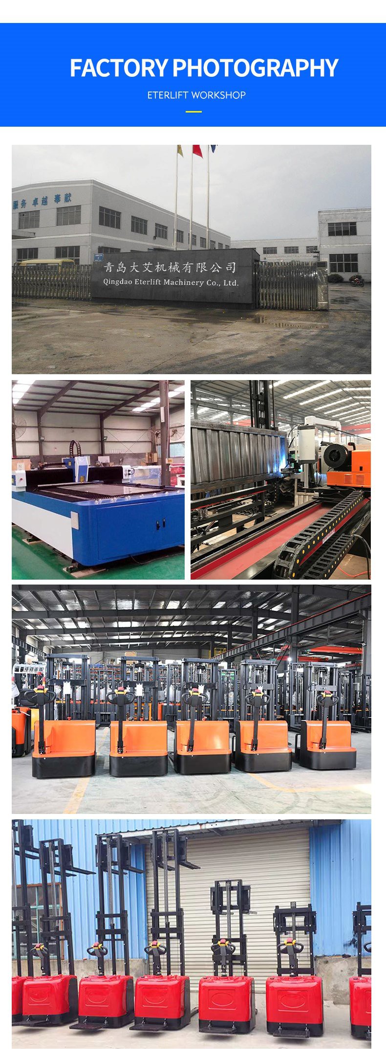 1000kg stacker