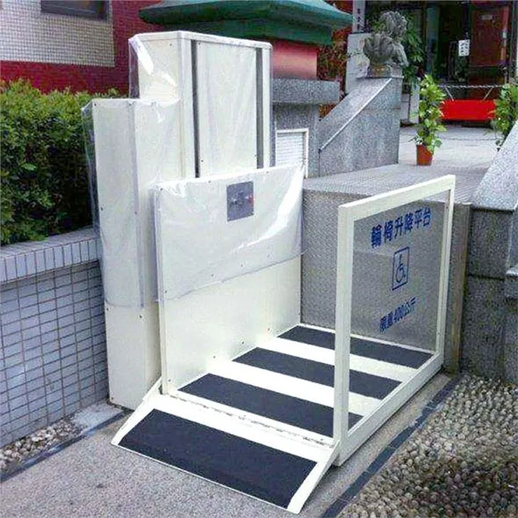 Lift tal-Lift Elettriku Għall-Porch