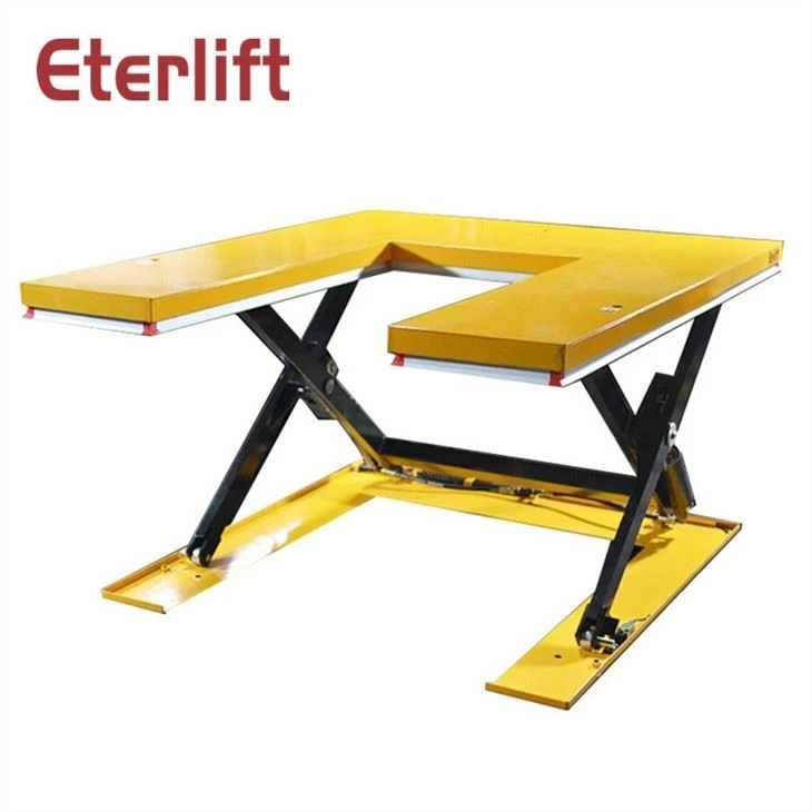Scissor Lifting Platform With Guide Rail