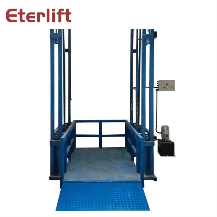 Vertical Hydraulic Freight Elevator