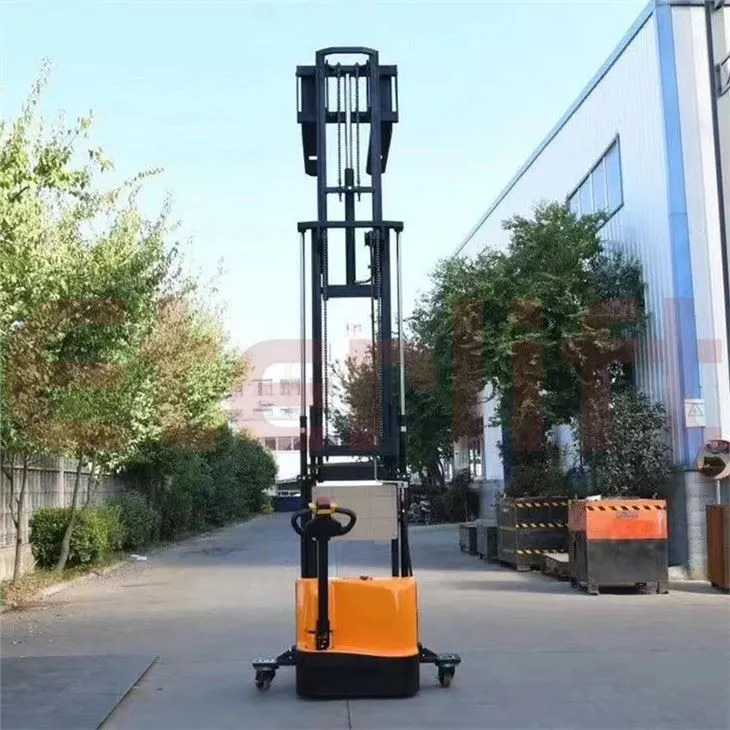 Electric Stacker Forklift For Warehouse