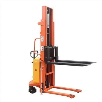 Semi Electric Stacker Forklift 3 Meter