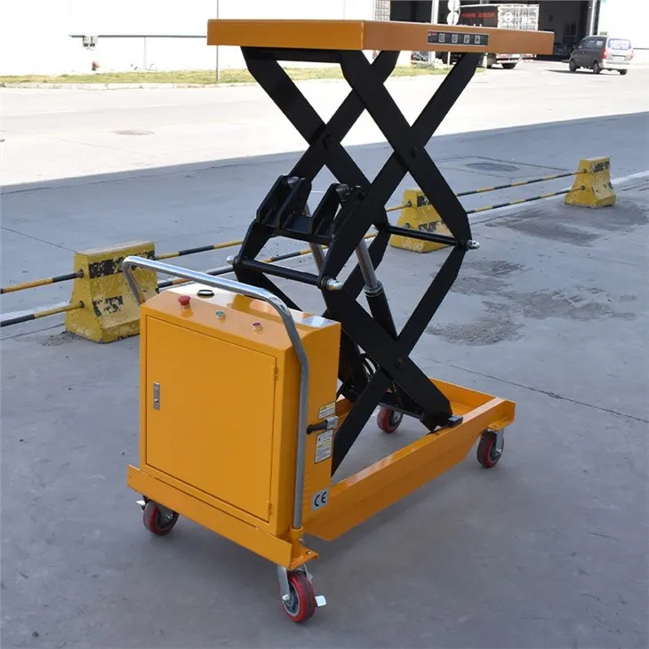 Electric Scissor Lift Trolley