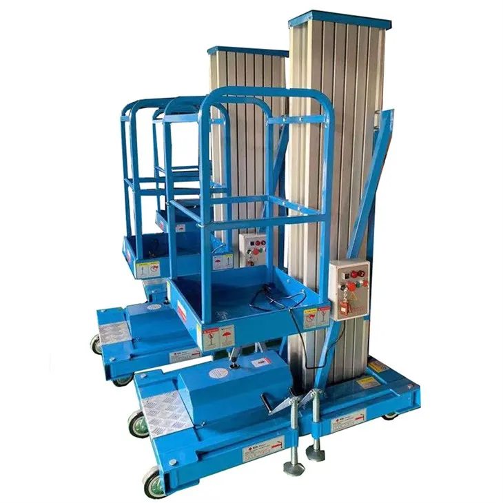 Lift tal-arblu vertikali tal-aluminju