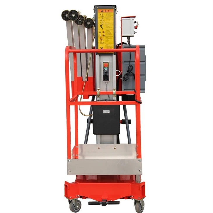 Lightweight Vertical Mast Lifts For Aerial Work